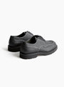 U-Tip-GTX-Derby-Black-REGAL-SHOE-&-CO.-(three-quarter back view) at Couverture & The Garbstore