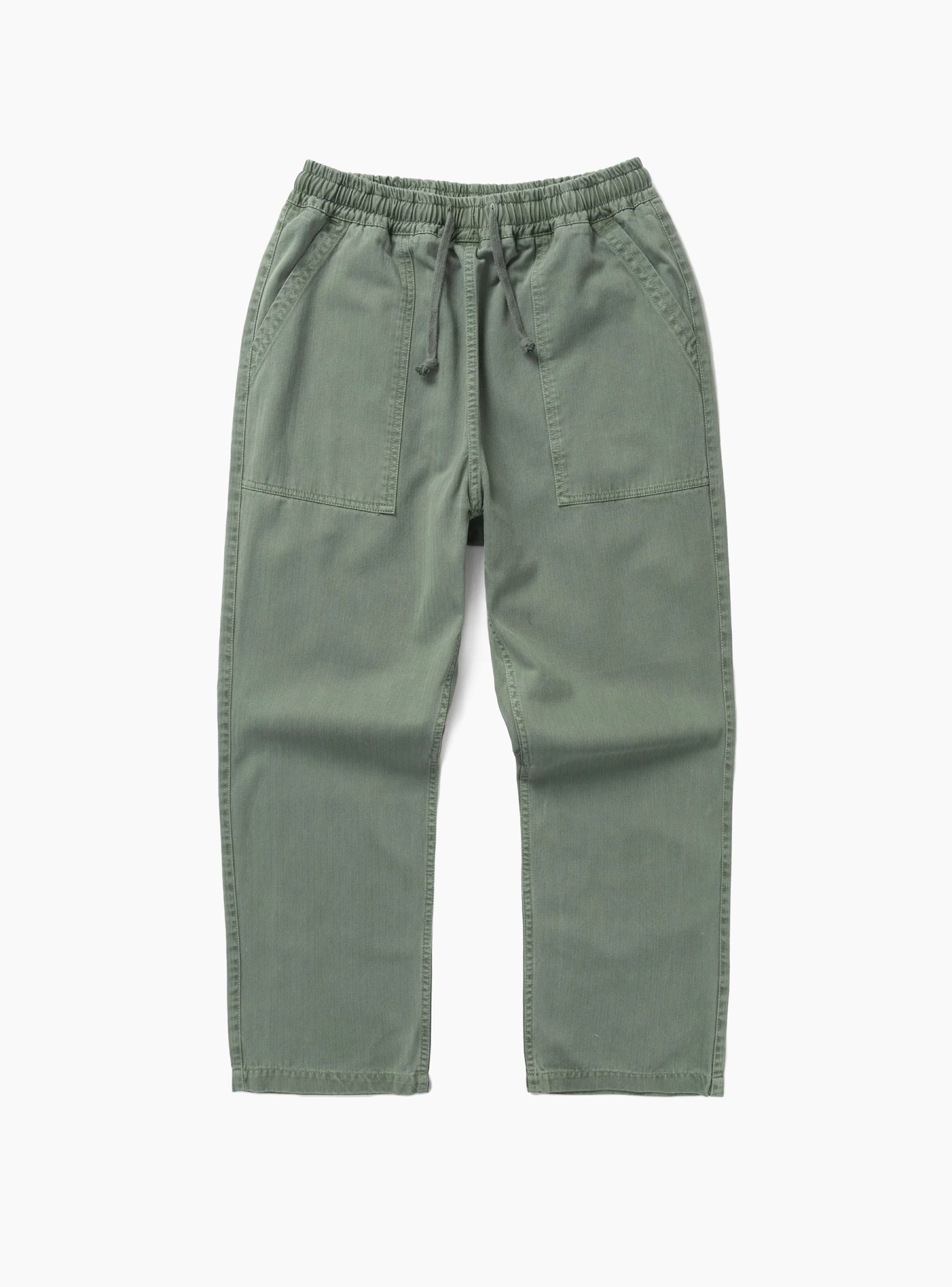 Pigment HBT Chef Pants Olive Service Works (Front) at Couverture & The Garbstore