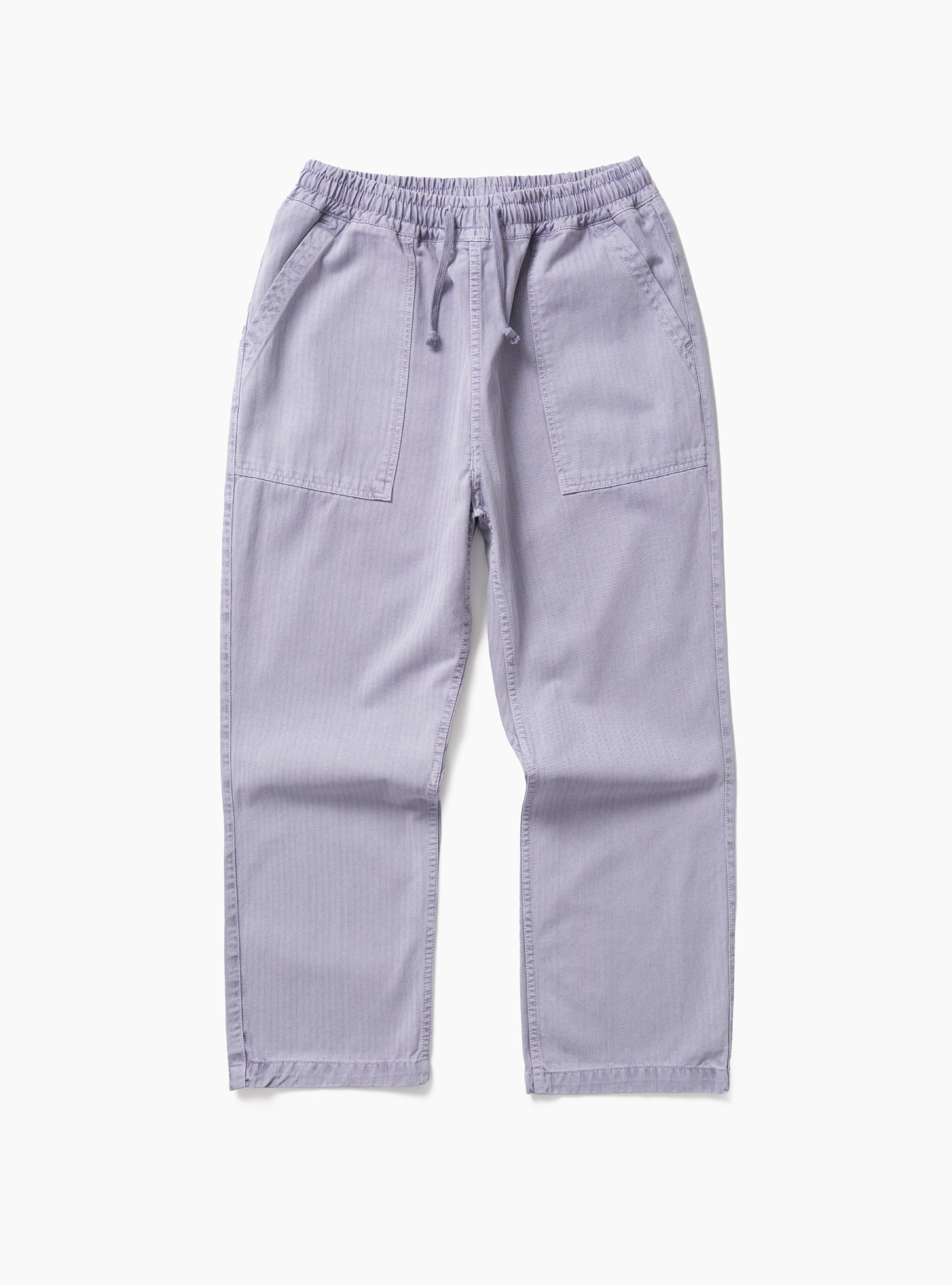Pigment HBT Chef Pants Lavender Service Works (Front) at Couverture & The Garbstore