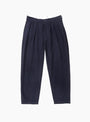Fine Cord Part Timer Pants Dark Navy Service Works (Front) at Couverture & The Garbstore