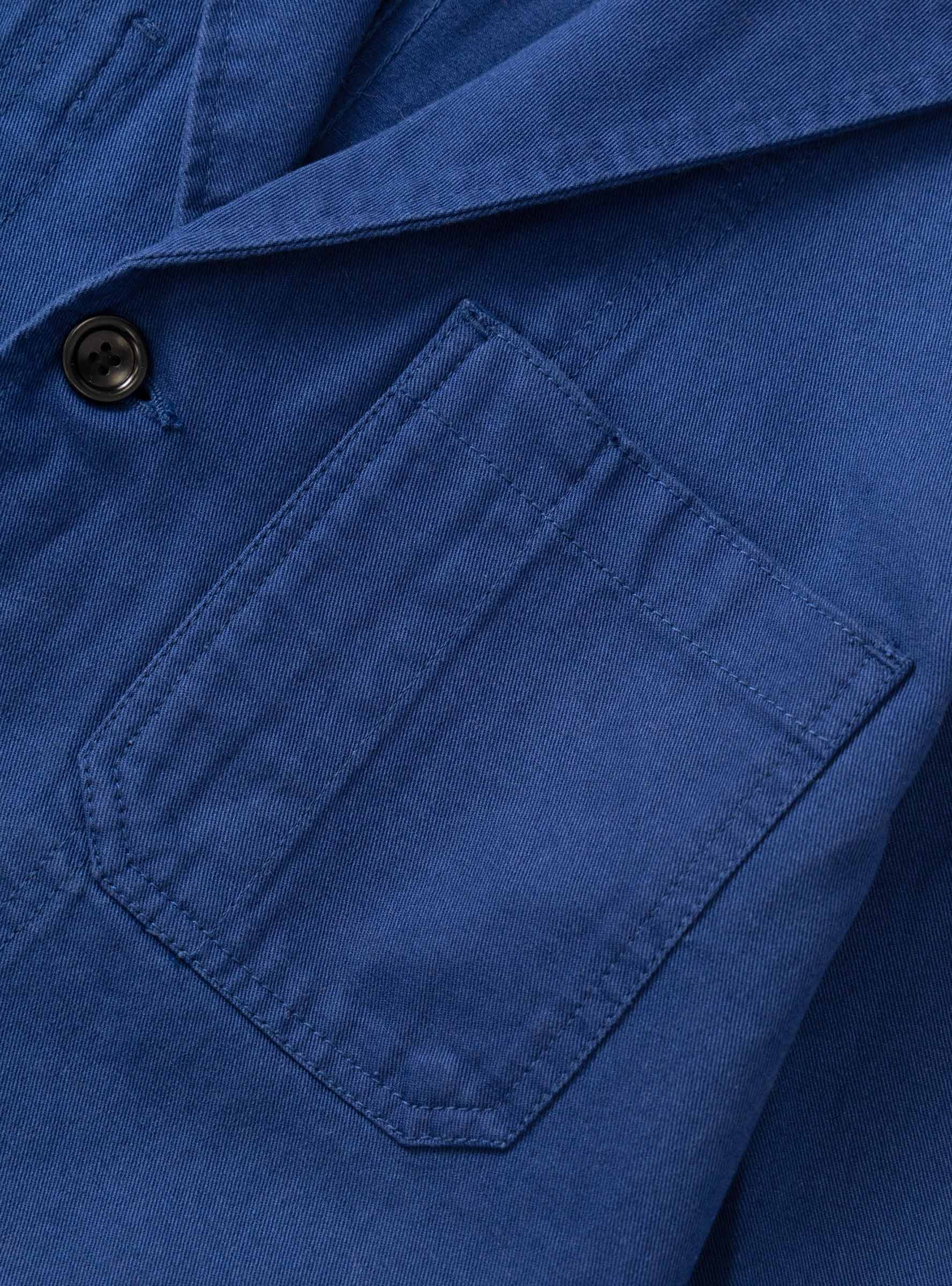 Twill Server Suit Blue Service Works (Pocket detail) at Couverture & The Garbstore