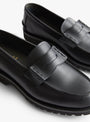 Beefroll Loafer Black Black REGAL SHOE & CO. (detail) at Couverture & The Garbstore