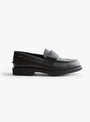 Beefroll Loafer Black Black REGAL SHOE & CO. (side view) at Couverture & The Garbstore