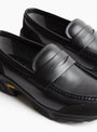 GTX Loafer Black REGAL SHOE & CO. (close up) at Couverture & The Garbstore