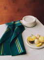 Canteen Tea Towel Green Green Hay (Lifestyle) at Couverture & The Garbstore