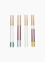 Colour Sticks Set of 4 Subtle Subtle Hay (Front) at Couverture & The Garbstore