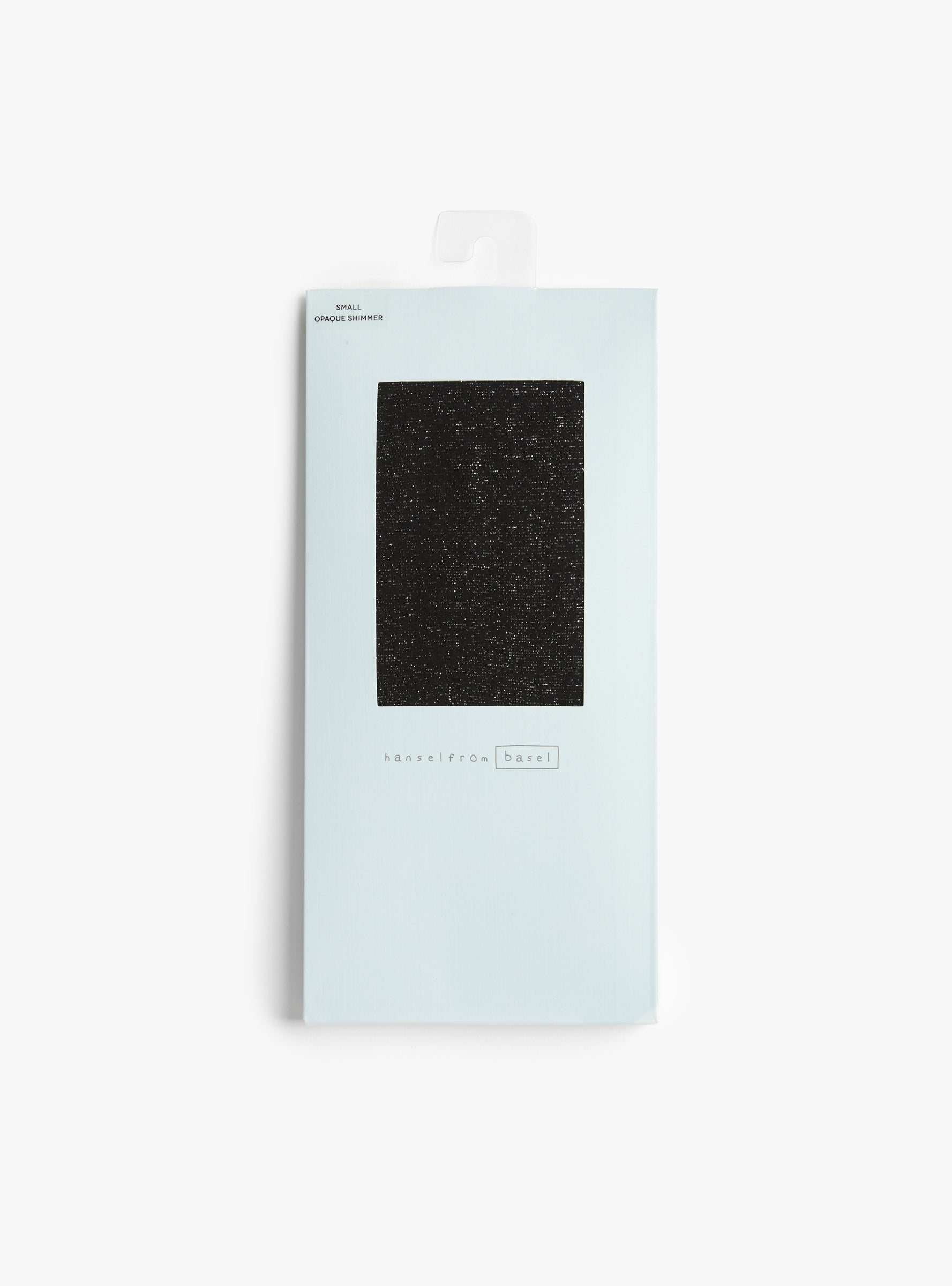 Opaque Shimmer Tights Black Black Hansel From Basel (boxed) at Couverture & The Garbstore