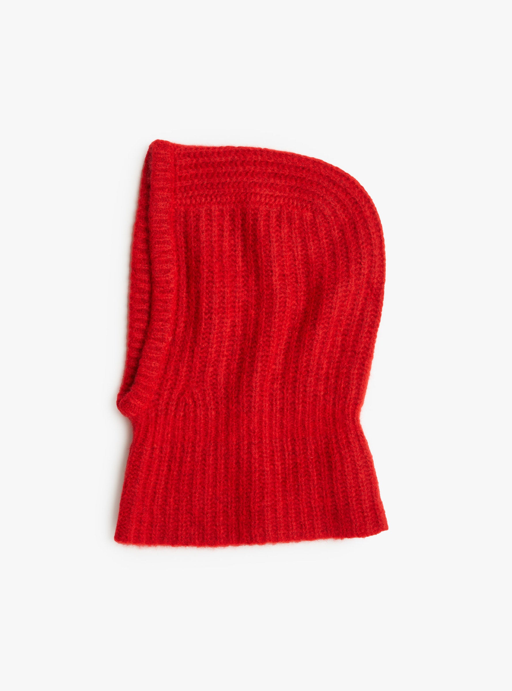 Cashmere Balaclava Red Red Hansel From Basel (side) at Couverture & The Garbstore