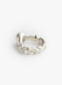 Opal Crush Ring Silver Silver Isabella Etou (back) at Couverture & The Garbstore