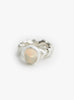 Opal Crush Ring Silver Silver Isabella Etou (front) at Couverture & The Garbstore