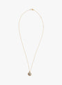 Blue Space Classic Necklace Vermeil Vermeil Isabella Etou (top view) at Couverture & The Garbstore