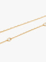 Blue Space Classic Necklace Vermeil Vermeil Isabella Etou (chain close up) at Couverture & The Garbstore