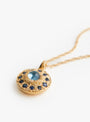 Blue Space Classic Necklace Vermeil Vermeil Isabella Etou (pendant detail) at Couverture & The Garbstore