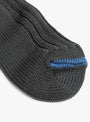 Chunky Ribbed Crew Socks Charcoal ROTOTO (fabric detail) at Couverture & The Garbstore