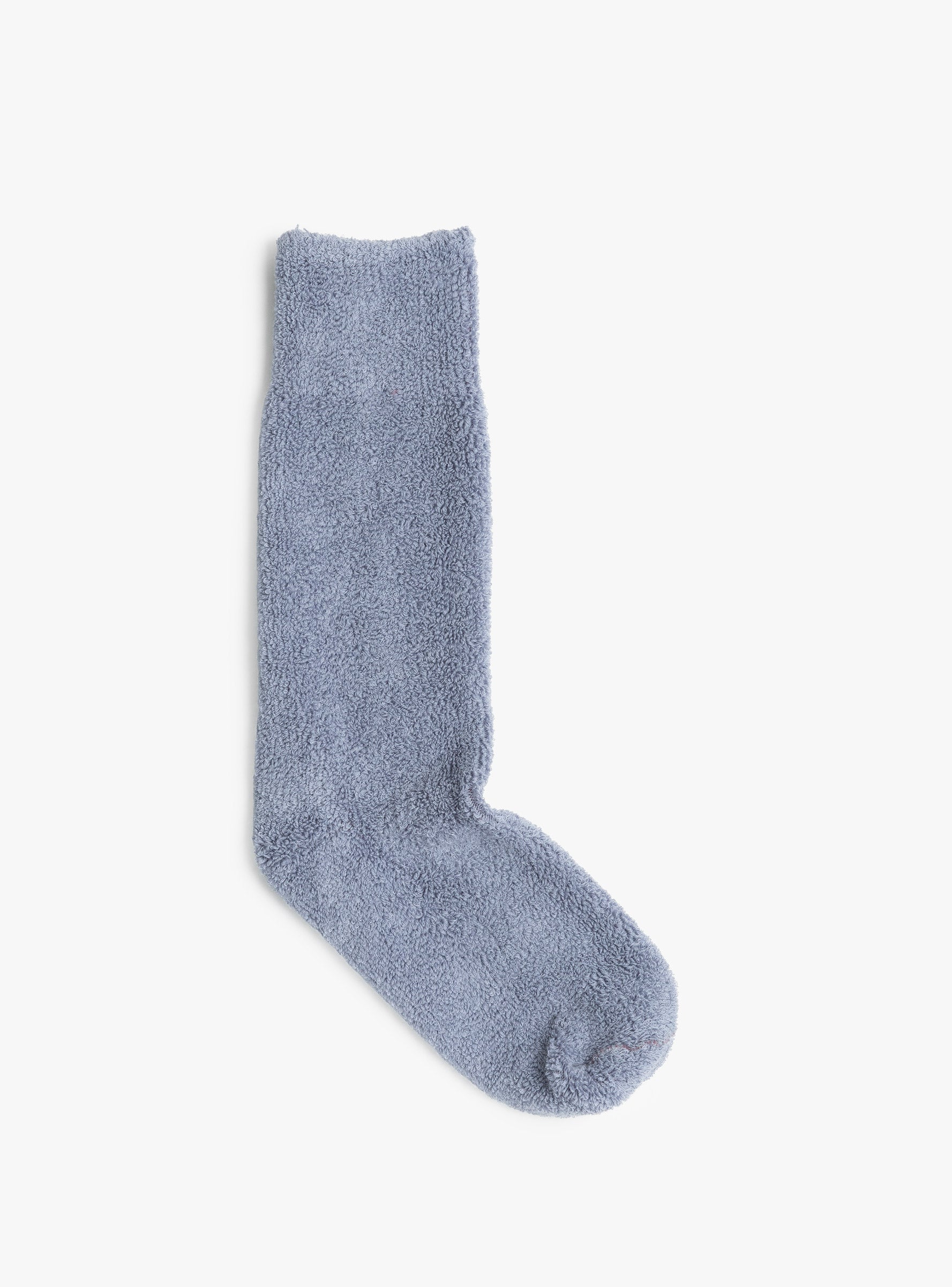 Reversible Pile Socks Faded Purple and Light Blue ROTOTO (reversed) at Couverture & The Garbstore