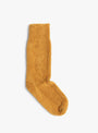 Reversible Pile Socks Navy Blue and Gold ROTOTO (reversed) at Couverture & The Garbstore