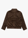 Donegal Corduroy Ranch Jacket Rustic Brown WYTHE (back) at Couverture & The Garbstore