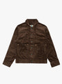 Donegal Corduroy Ranch Jacket Rustic Brown WYTHE (front) at Couverture & The Garbstore