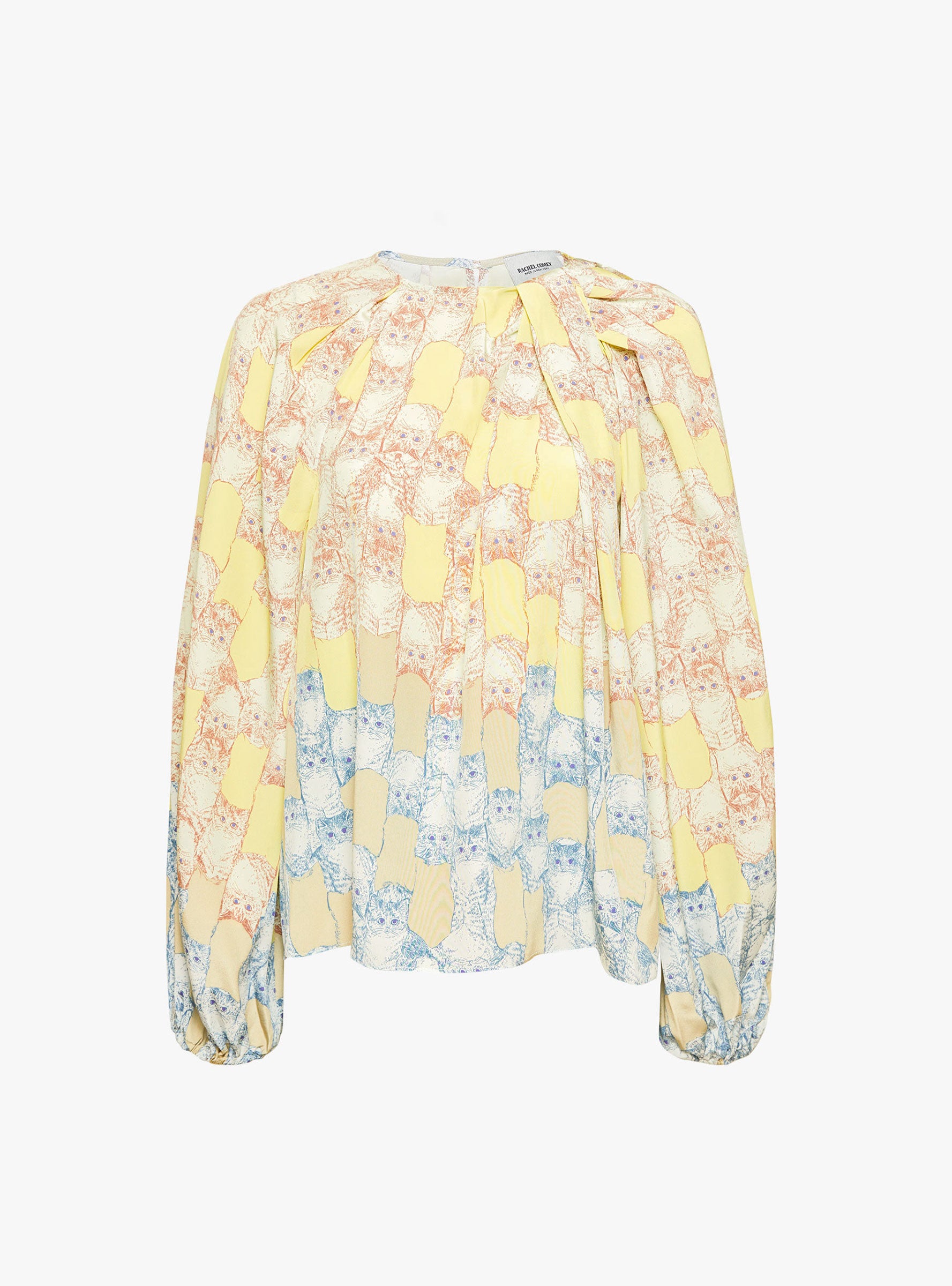 Anaya Top Pastel Pastel RACHEL COMEY (ghost front) at Couverture & The Garbstore