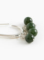 Rain Earrings Jade Jade Daniella Samper (detail) at Couverture & The Garbstore