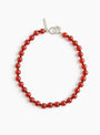 Carnelian Perlina Necklace Carnelian Daniella Samper (front) at Couverture & The Garbstore
