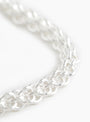 Pilar Bracelet Silver Silver Daniella Samper (detail) at Couverture & The Garbstore