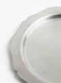 Flower-shaped-plate-M---n49-Steel-Yuichi-Takemata-(detail) at Couverture & The Garbstore