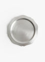 Flower shaped plate M - n49 Steel Yuichi Takemata (top view) at Couverture & The Garbstore
