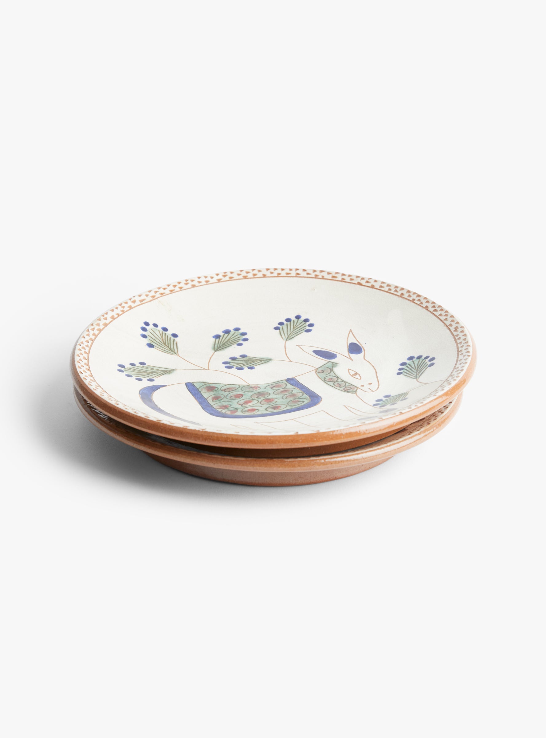 Happy Donkey Dessert Plate set of 2 Happy Donkey ANUT CAIRO (stacked) at Couverture & The Garbstore