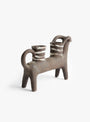 Archetype Candle Holder Choco Choco ANUT CAIRO (back view) at Couverture & The Garbstore