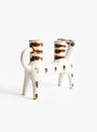 Archetype Candle Holder Vanilla Vanilla ANUT CAIRO (back view) at Couverture & The Garbstore