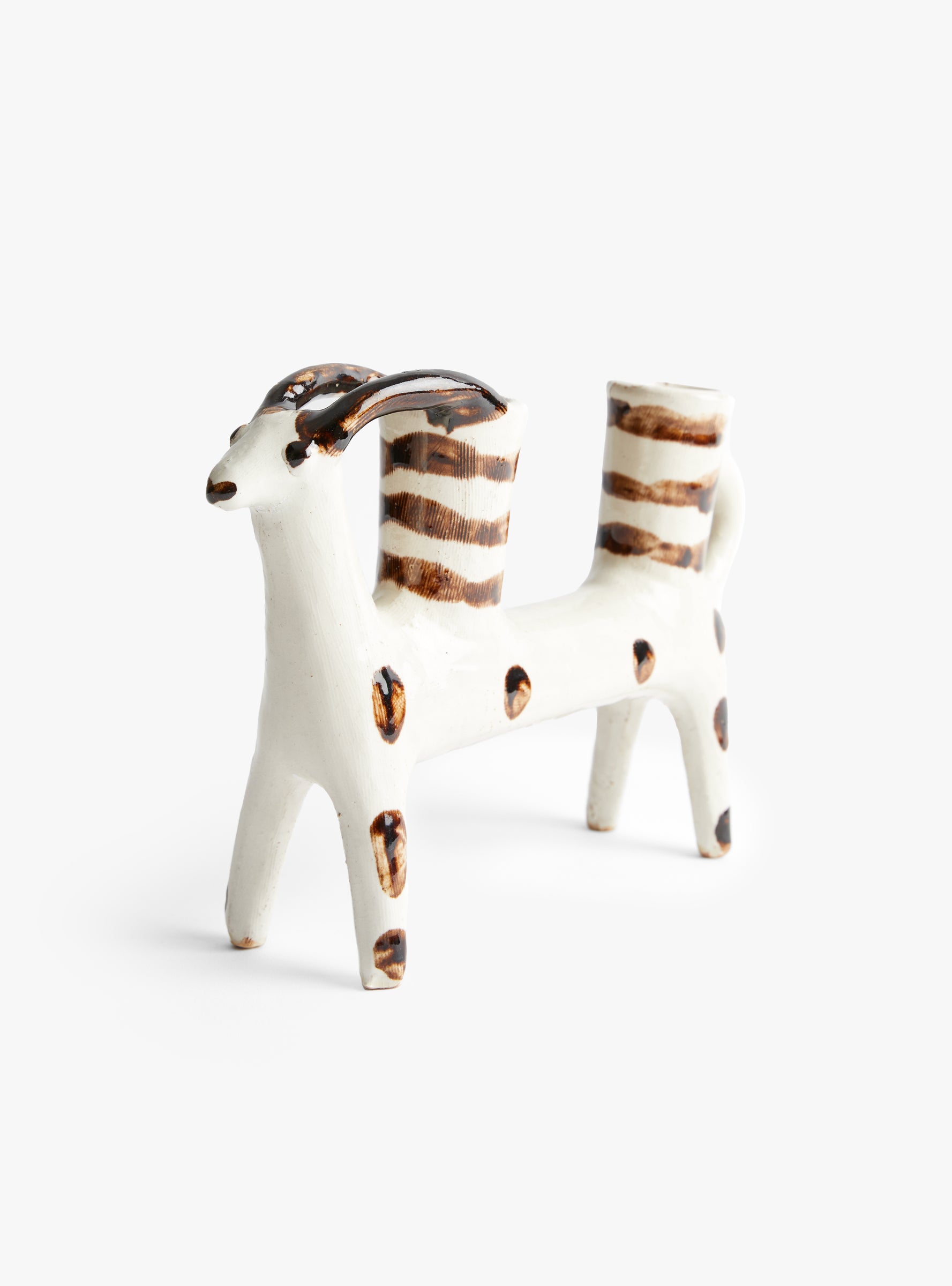 Archetype Candle Holder Vanilla Vanilla ANUT CAIRO (front view) at Couverture & The Garbstore