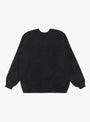 Vintage-Double-V-Sweatshirt-Black-A.PRESSE-(back) at Couverture & The Garbstore