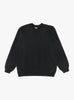 Vintage-Double-V-Sweatshirt-Black-A.PRESSE-(front) at Couverture & The Garbstore