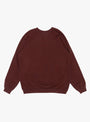 Vintage-Double-V-Sweatshirt-Burgundy-A.PRESSE-(back) at Couverture & The Garbstore