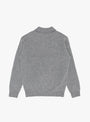 Knit Polo Nep 9G Ice Blue BEAMS PLUS (back) at Couverture & The Garbstore