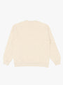 Sweat Crew Raised Back Oatmeal BEAMS PLUS (back) at Couverture & The Garbstore