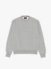 Sweat Crew Raised Back Grey BEAMS PLUS (front) at Couverture & The Garbstore