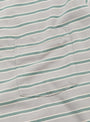 Pocket Tee Interlock Stripe Grey BEAMS PLUS (pocket) at Couverture & The Garbstore