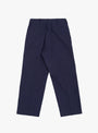 Mil Trousers Herringbone Navy BEAMS PLUS (back) at Couverture & The Garbstore