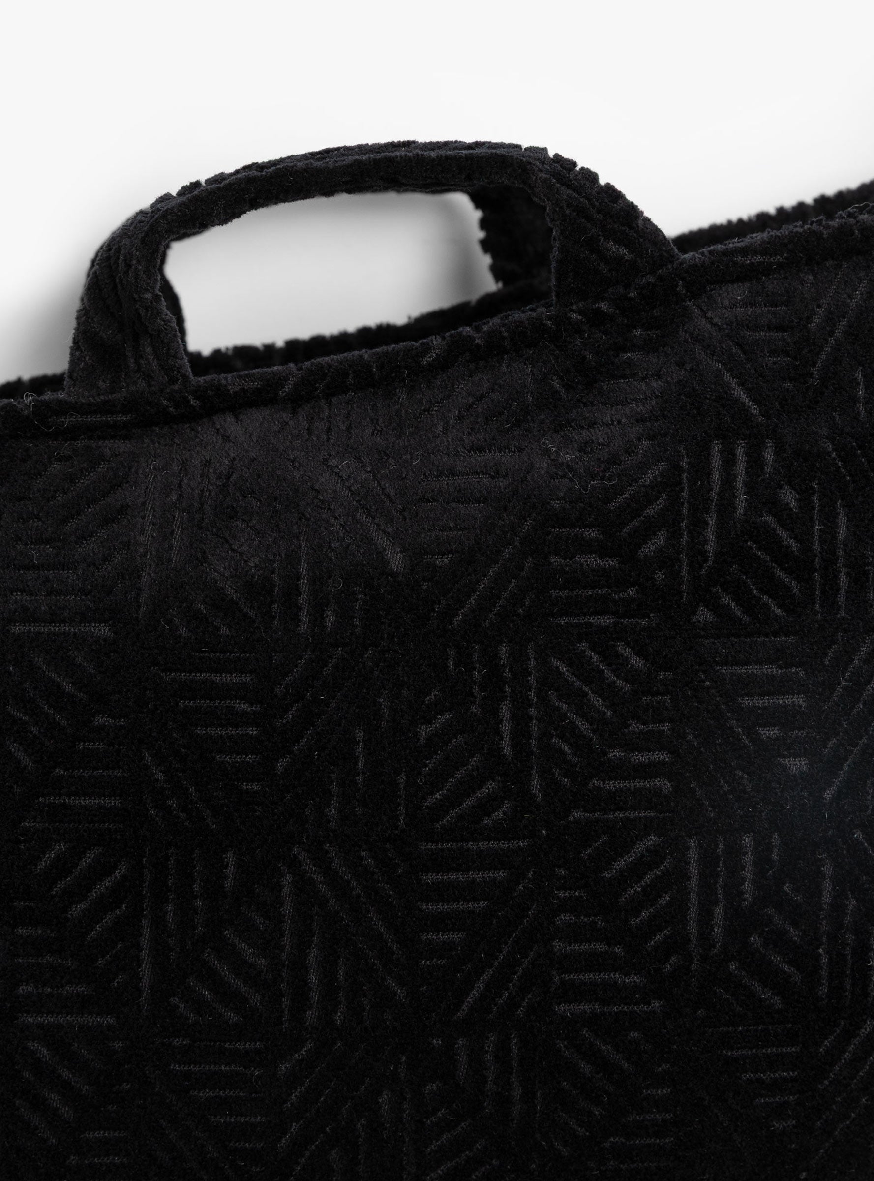 Kide Bag Small Black Black Mina Perhonen (fabric detail) at Couverture & The Garbstore