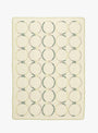 Tambourine-Border-Blanket-Yellow-Mix-Yellow-Mix-MINA-PERHONEN-(back) at Couverture & The Garbstore