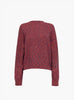 Speckled Crewneck Jumper Beaujolais Beaujolais CORDERA (ghost front) at Couverture & The Garbstore