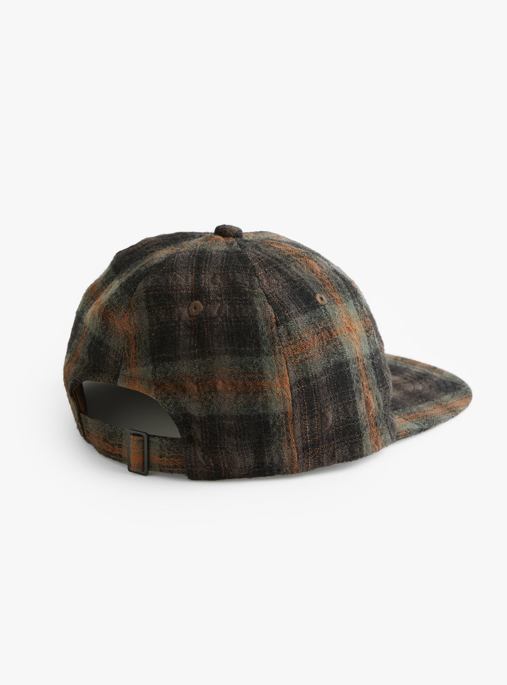 Needle Check Light BB Cap Black, O.D & Renga SUBLIMEROE (Back) at Couverture & The Garbstore
