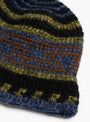 Fine Hand Knit Bucket Hat Black Mix SUBLIMEROE (Detail) at Couverture & The Garbstore