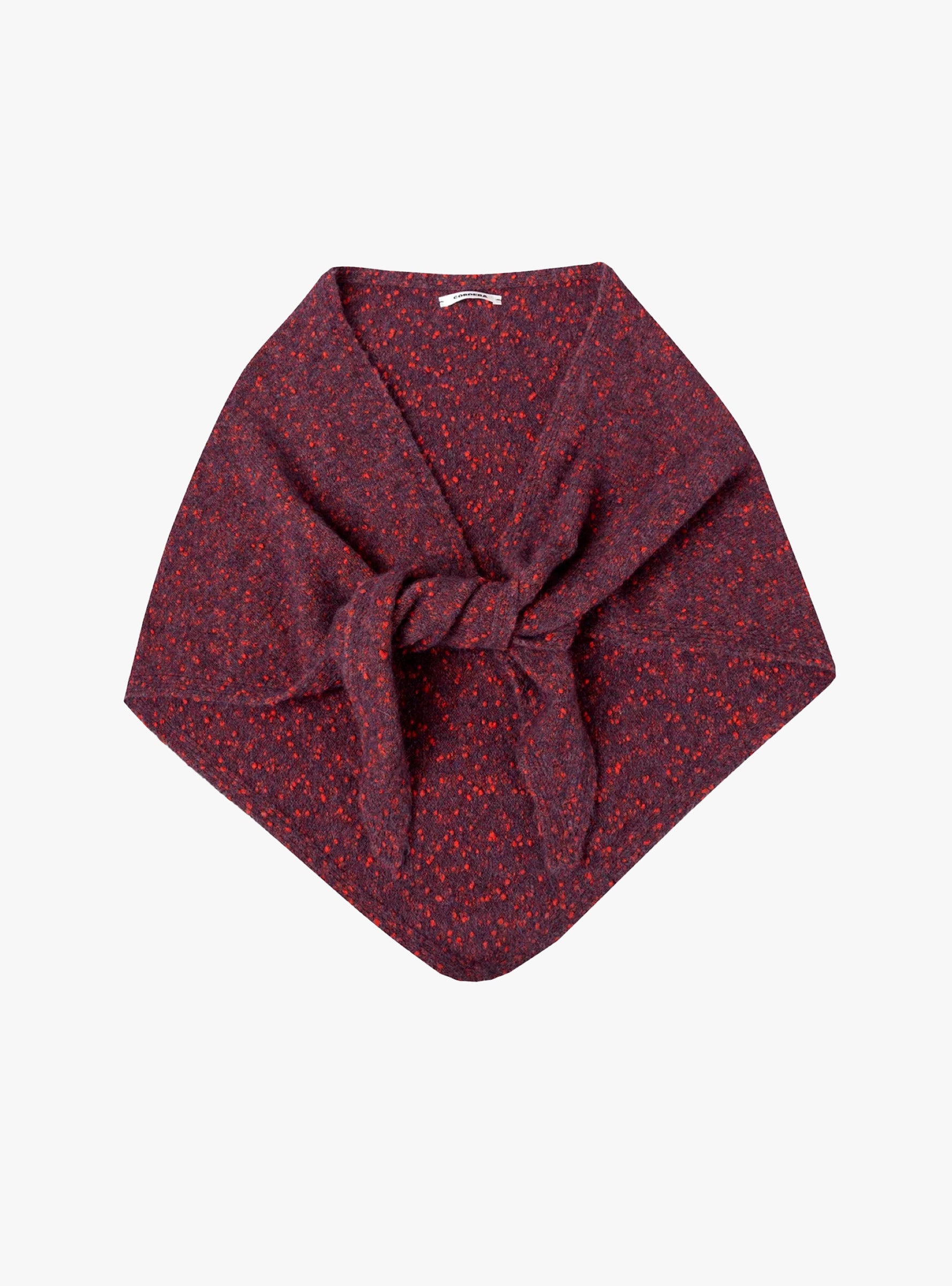 Maxi Bandana Beaujolais Beaujolais CORDERA (top view) at Couverture & The Garbstore