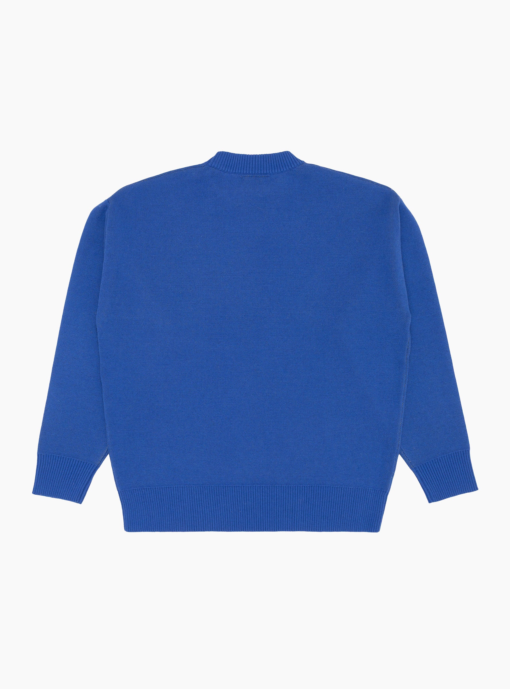 AZ-1 Tour Knit Sweater Navy PAWA SPEED SPORTS (back) at Couverture & The Garbstore
