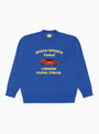 AZ-1 Tour Knit Sweater Navy PAWA SPEED SPORTS (front) at Couverture & The Garbstore