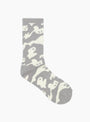 Ghost Camo Socks Grey PAWA SPEED SPORTS (front) at Couverture & The Garbstore