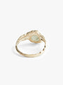 Marla Diamond Ring Gold Gold Pascale Monvoisin (back) at Couverture & The Garbstore